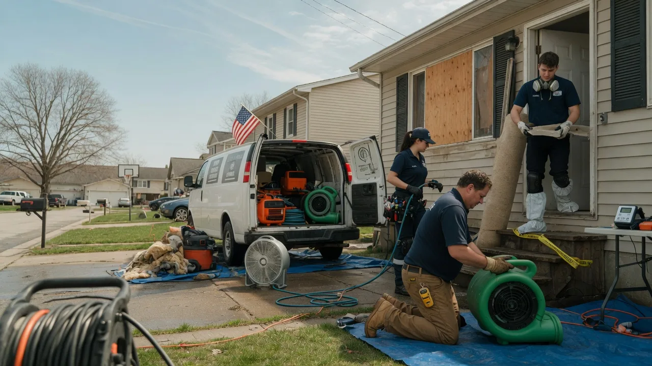 Water Damage Restoration in Newton Highlands, MA near me